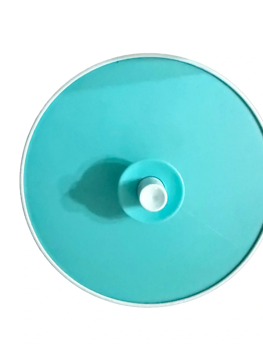 Vintage Tupperware 1 Gallon Aqua Pitcher with Lid